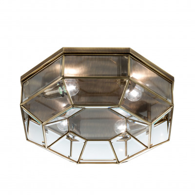 Il fanale - Rilegato  - Rilegato PL S - Metal ceiling light - Brass - LS-IF-379-00-80
