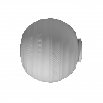 Karman - Karman lampade collezione - Braille D40 PL AP - Satin white - LS-KR-PL1442BINT