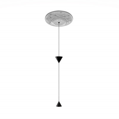 Karman - Karman lampade collezione - Moonbloom D40 BI SP - Matt black