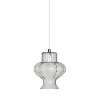 Karman - Retrò - Ceraunavolta F SP - Chandelier with glass diffusor - Transparent - LS-KR-SE1344SINT