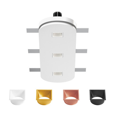 Linea Light - Gypsum - Gypsum ColoRing  Q3 FA - Recessed ceiling light - White - LS-LL-8833 - Warm white - 3000 K - 15°