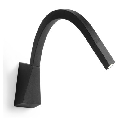 Linea Light - Snake - Snake LED - Adjustable wall led lamp - Black - LS-LL-7227 - Warm white - 3000 K - Diffused