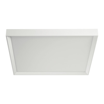 Linea Light - Tara - Tara Mega AP PL LED - Square ceiling light - White - LS-LL-9027 - Warm white - 3000 K - Diffused