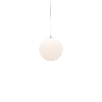 Lumen Center - Fullmoon & Selene - Fullmoon 30 SP M - Sphere shaped chandelier - White - LS-LC-IOSF30