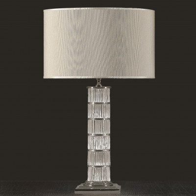 More Brands - Laudarte - Selinunte TL - Table lamp with crystal body - White - LS-LA-selinunte-v1