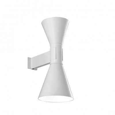 Nemo - Le Corbusier - Applique de Marseille AP - Design wall light with double emission - White - LS-NL-ADM-EWW-31