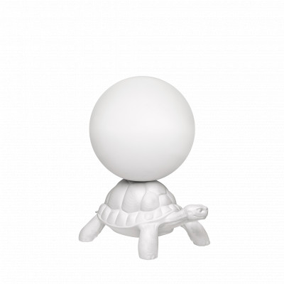 Qeeboo - Animals  - Turtle Carry Battery LED TE - Transportable lamp - White - LS-QB-36006WH - Natural white - 4000 K - Diffused