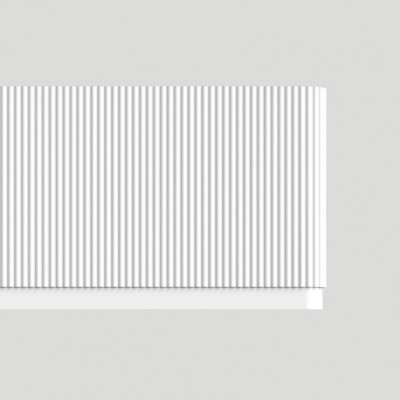 Rotaliana - Pochette - Pochette H1 SP LED - Chandelier minimal style - Matt white - Diffused