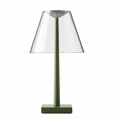 Rotaliana - Dina+ - Dina+ TL LED - Portable LED table lamp with USB - Green - LS-RO-1DPT101218EL0 - Super warm - 2700 K - Diffused