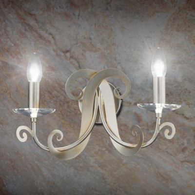 Sikrea - Classic - Sofia AP - Classic double wall light - Silver - LS-SI-3538