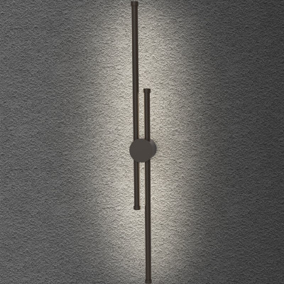 Sikrea - Essentiality - Elia AP 2L - Minimal wall lamp 2 lights - Matt black - Diffused