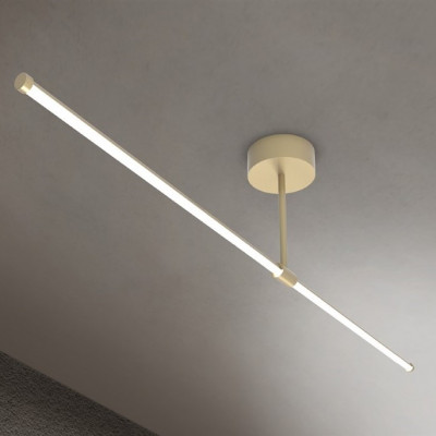 Sikrea - Essentiality - Elia PL LED L - Large LED ceiling light - Gold - Diffused