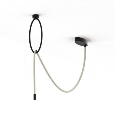 Sikrea - Linee - Fyll PL - Ceiling light modern style - Matt black - LS-SI-9689 - Dynamic White - Diffused