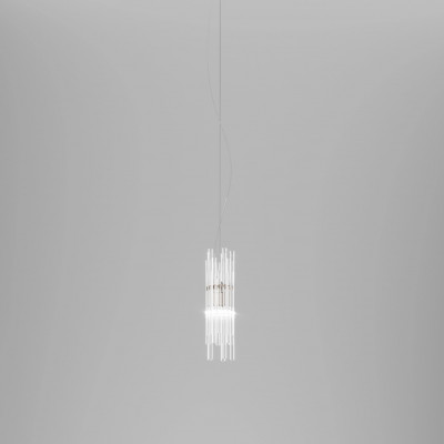 Vistosi - Diamond - Diadema SP 9 A - Chandelier with decentralise joint - Crystal/Bronze - LS-VI-DIADESPA--P00BS-CR--G9-1CE