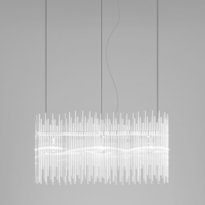 Vistosi - Diamond - Diadema SP K3 - Design chandelier - Crystal - LS-VI-DIADESPK3-000CR-CR--E270CE