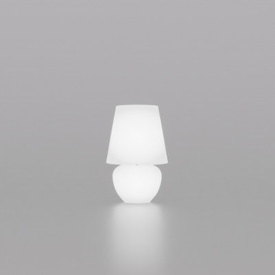 Vistosi - Naxos - Naxos TL MN - Design table lamp - Satin white - LS-VI-LTMININBCO