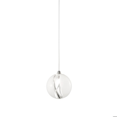 Vistosi - Poc - Poc SP 16 - Chandelier - White/Black - LS-VI-POCSP16-000NI-CRBCG9-1CE