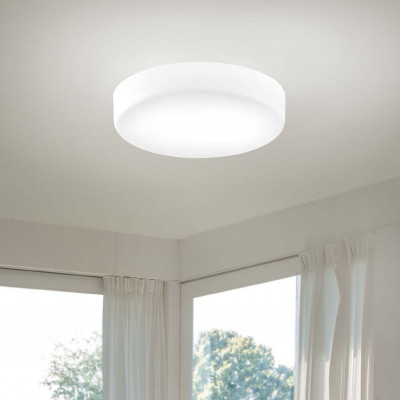 Vistosi - Sogno - Sogno AP PL 55 LED - Modern wall light or ceiling light - Satin white - LS-VI-SOGNOPP55-0GGBC-BCSTL221CE - Super warm - 2700 K - Diffused