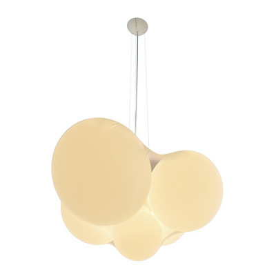 Axolight - Cloudy&Manto - Cloudy SP LED - Suspension moderne - Blanc satiné - LS-AX-SPCLOUDYBCXXLED - Blanc chaud - 3000 K - Diffuse