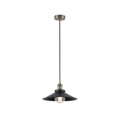 Faro - Indoor - Rustic - Marlin SP - Lampe suspendue - Noir - LS-FR-64133