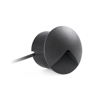 Faro - Outdoor - Sedna - Uve FA LED - Spot de chemin rond encastrable LED d'extérieur - Gris - LS-FR-70397 - Blanc chaud - 3000 K - Diffuse