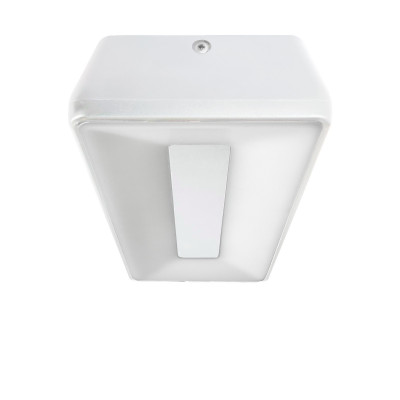 i-LèD Maestro - Stadium - Stadium topLED 7.8 W AP PL LED - Lampe murale ou de plafond pour terrasses et extérieurs - Blanc
