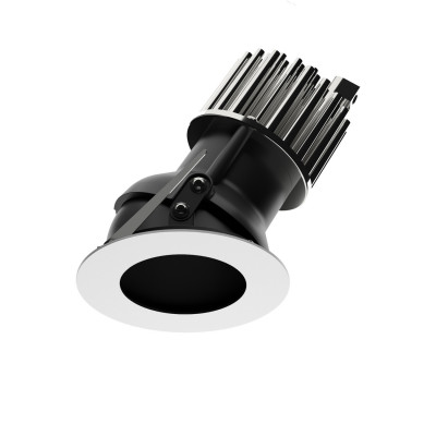 i-LèD Maestro - Vos - Vos-RJ arrayLED 15 W 400 mA - Spot downlight rond orientable  - Blanc RAL 9003