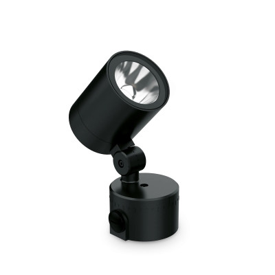 Ideal Lux - Garden - O-Zone PT Small LED - Projecteur orientable d'extérieur - Noir - LS-IL-325019 - Blanc chaud - 3000 K - 48°