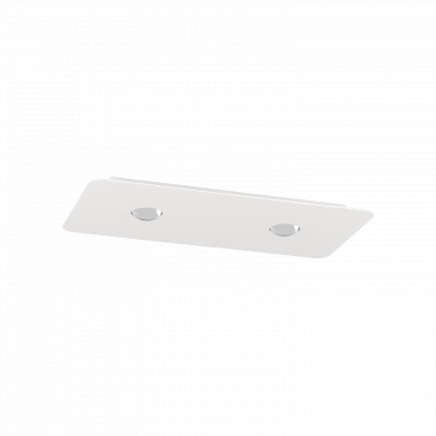 Lodes - Frozen - Frozen M LED PL - Plafonnier rectangulaire 2 lumières - Blanc opaque - LS-ST-149017 - Très chaud - 2700 K - Diffuse