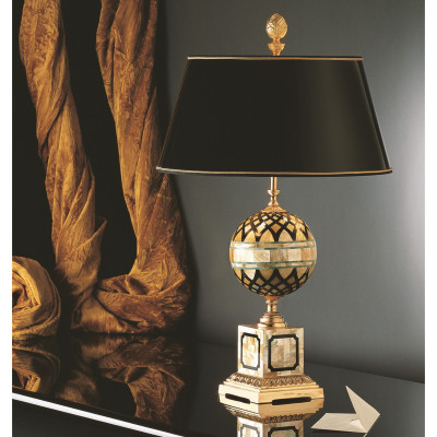 More Brands - Laudarte - Olea TL - Lampe pour le salon - Or/Noir - LS-LA-lorea-40