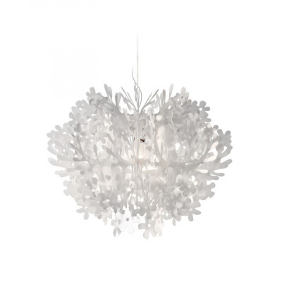 Slamp - Fiorella - Fiorella SP - suspension florale - Blanc - LS-SL-FIO14SOS0000W