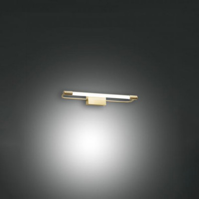 Fabas Luce - Saura&Nala - Rapallo AP S LED - Applique da bagno - Oro - LS-FL-3552-21-119 - Bianco caldo - 3000 K - Diffusa