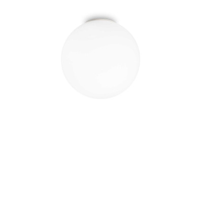 Ideal Lux - Eclisse - MAPA PL1 D40 - Plafoniera - Bianco satinato - LS-IL-059839