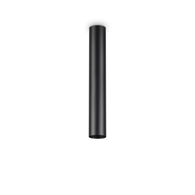 Ideal Lux - Tube - Look PL M - plafoniera tubolare a una luce - Nero - LS-IL-233192