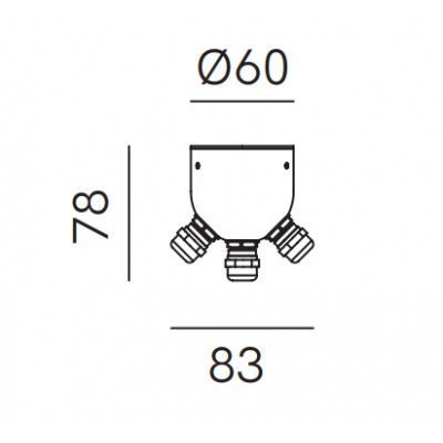 Il Fanale - Drop - Drop canopy 6 cm - Rosone - Nessuna - LS-IF-270-46-OO