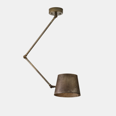 Il fanale - Loft - Reporter SP 1L - Lampada a soffitto orientabile - Bronzo - LS-IF-271-01-OF