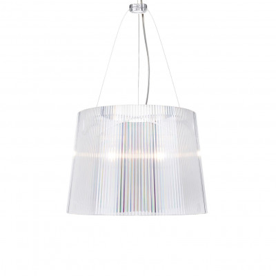 Kartell - House Lights - Ge' SP - Lampada a sospensione classica - Cristallo - LS-KA-G9080B4