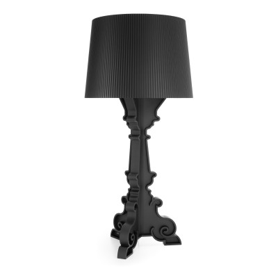 Kartell - Table Lights - Bourgie Mat TL - Lampada da tavolo contemporanea - Nero opaco - LS-KA-G907709