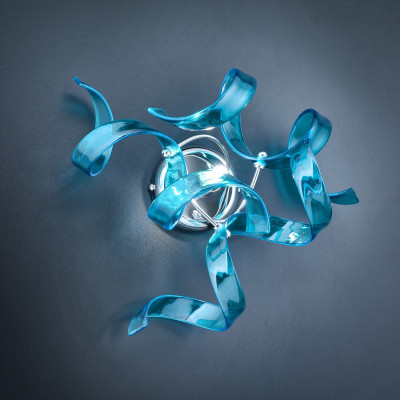 Metal Lux - Astro - Astro Ap S - Applique - Azzurro - LS-ML-206-101-08