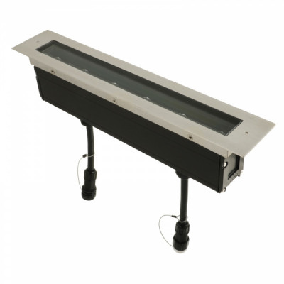 More Brands - Outlet - Archiline-I 220-240V 18xpowerLEDs 40 W 760 mA On/Off - Profilo incasso lineare On/off - Acciaio