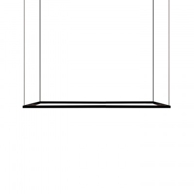 Nemo - Stelo - Spigolo SP orizzontale - Lampada a sospensione rettangolare - Nero - LS-NL-SPI-LN2-52 - Super Caldo - 2700 K - Diffusa