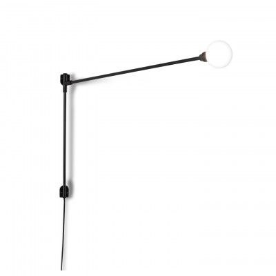 Nemo - Volet - Potence pivotante mini AP - Applique a parete con braccio orientabile - Nero - LS-NL-POM-HNW-31