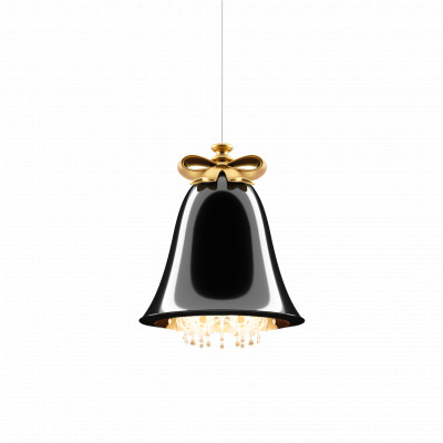 Qeeboo - Distinct - Mabelle SP - Lampadario cupola a campana - Nero - LS-QB-39001BL